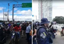 Protesto de agricultores: Faixas da Ponte Presidente Dutra são liberadas parcialmente