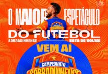 Campeonato de Futebol Sobradinhense 2026 começa dia 19 de setembro em Sobradinho